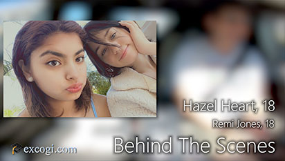 Exploited College Girls – Hazel Heart BTS