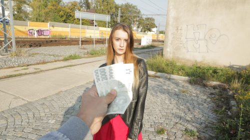 Public Agent: Adelle Unicorn – Pantyless and fucked hard