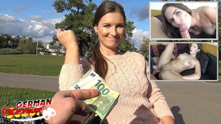 Blue Eyes Girl Talk To Fuck At Real Pickup Street Casting
