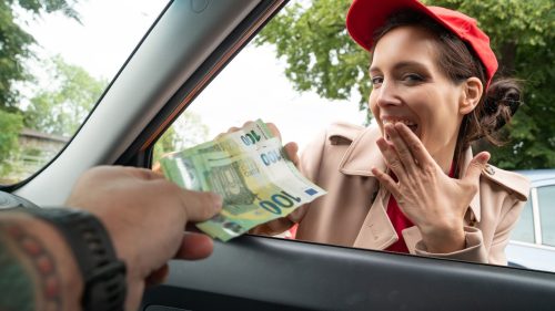 Public Agent: Shy waitress needs more than tips – Mia Moone